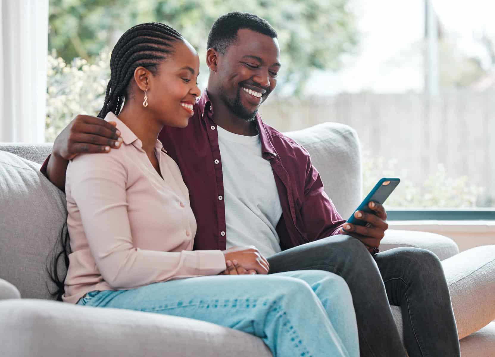 Couple enjoying Solar System. Load Shedding Solution South Africa. Solar System for Sale. Inverter Price. Solar Battery. Cheap Solar Panels.