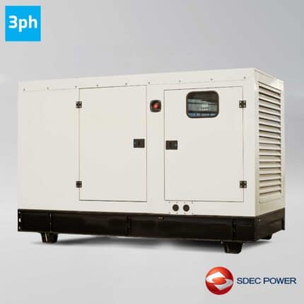 125kVA SDEC Silent Diesel Generator 3-Phase