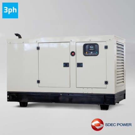 60kVA SDEC Silent Diesel Generator 3-Phase